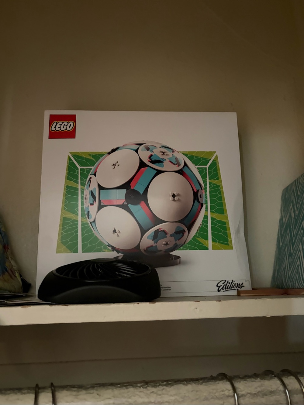 LEGO soccer ball stadium inside NIB